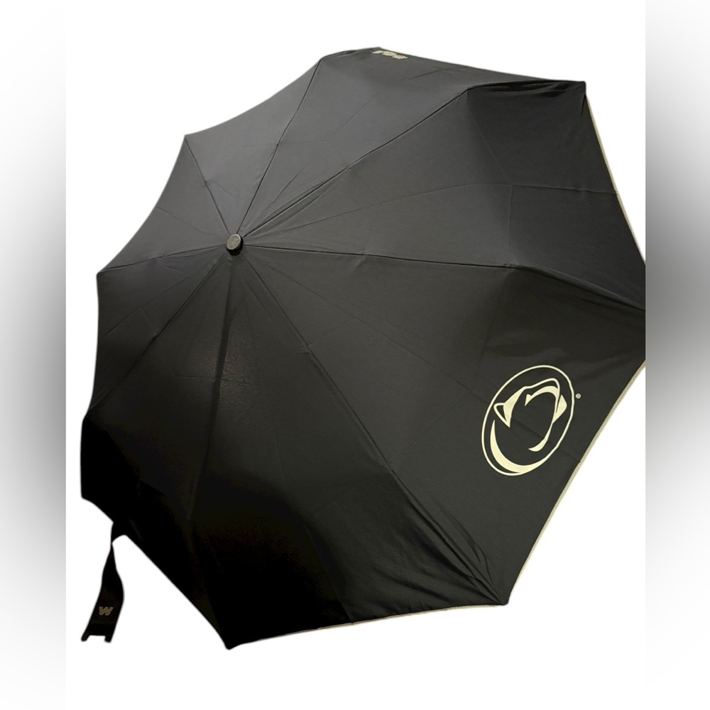 Penn State Weatherman Black Umbrella‎ with Nittany Lions Logo